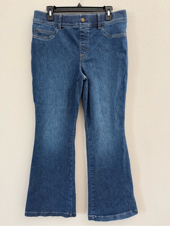 SPANX Denim - SPANX Pull On Blue Denim Flare Jeans XL